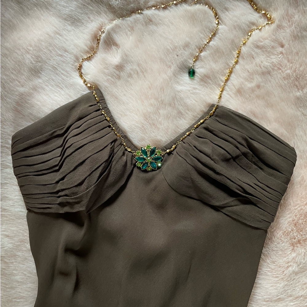 Beautiful Strapless Y2K Midi Dress